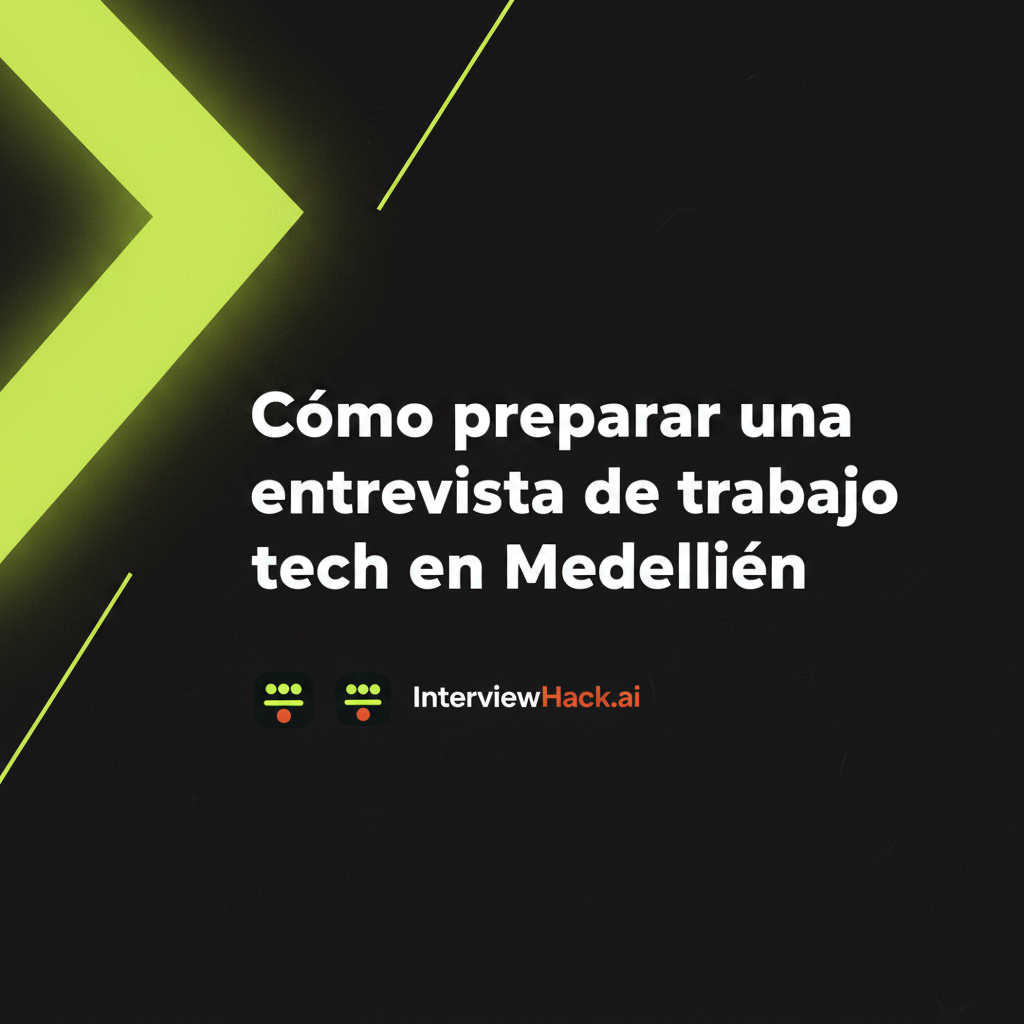 Cómo preparar una entrevista de trabajo tech en Medellín